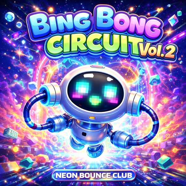 Cover of Bing Bong Circuit, Vol. 2: New Dimension by Neon Bounce Club